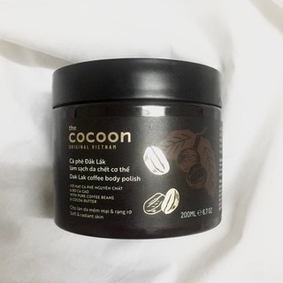 Tẩy tế bào chết cocoon cà phê đăk lăk 200g