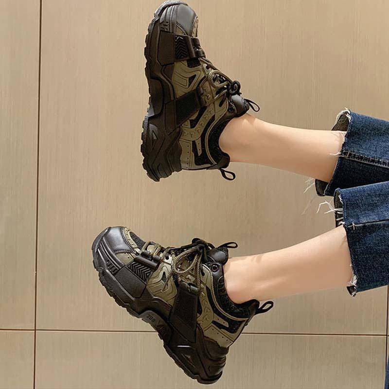 Oeggeo Giày Thể Thao Đế Dày Thời Trang Năng Động Dành Cho Nữ