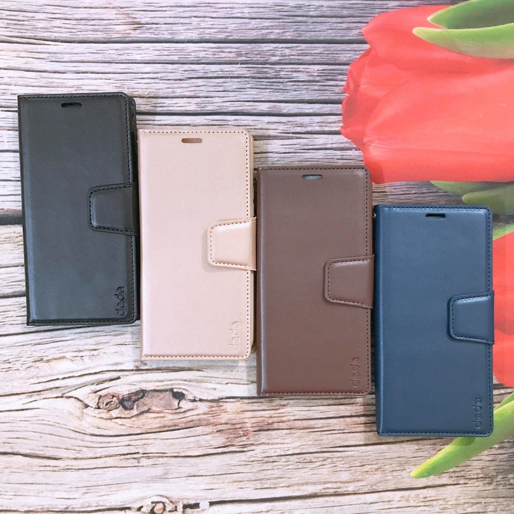 Bao da Samsung A5 2017 ( A520) da cao cấp, có ngăn thẻ, nắp gập chống đỡ xem phim