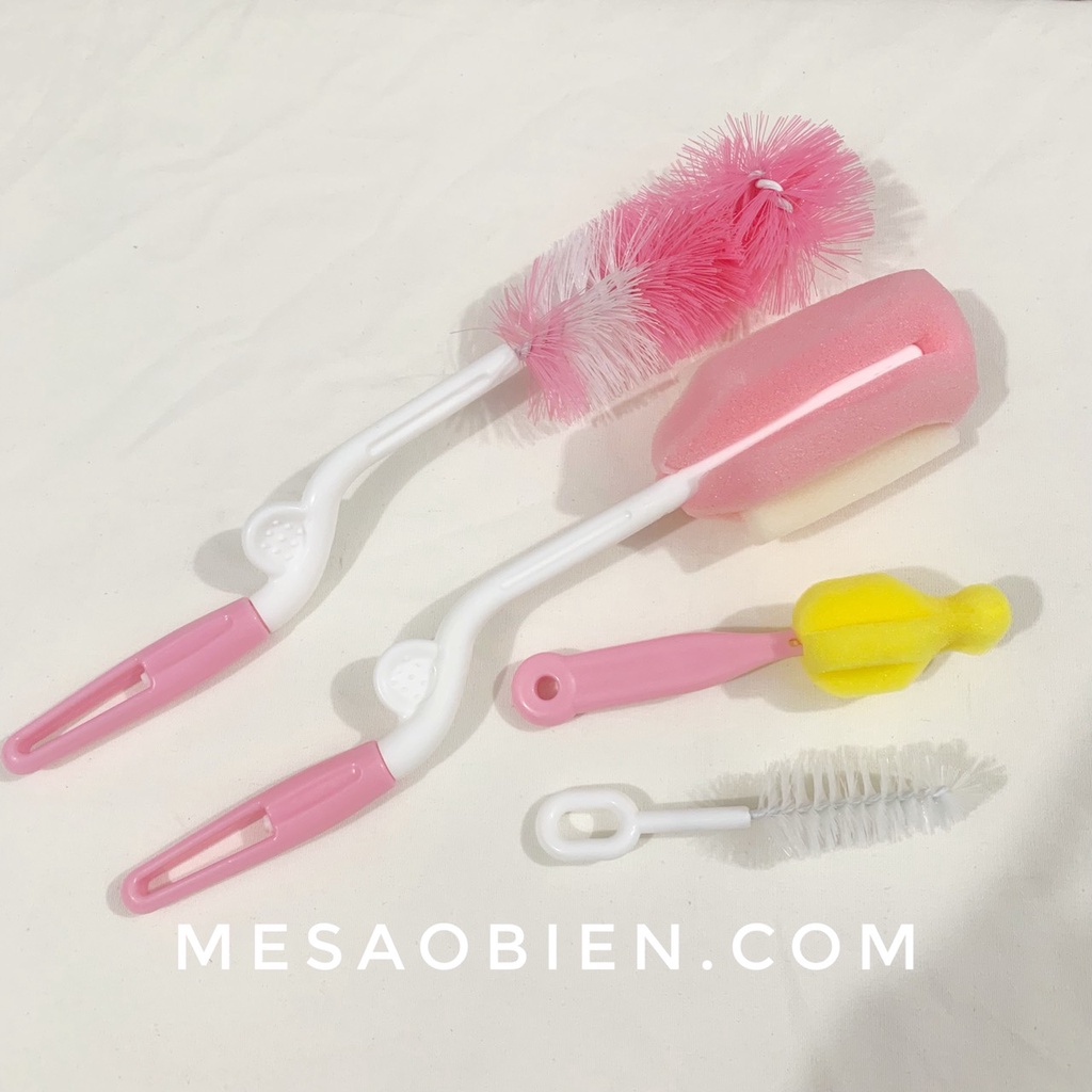 Bộ cọ bình sữa 4 chi tiết cho bé