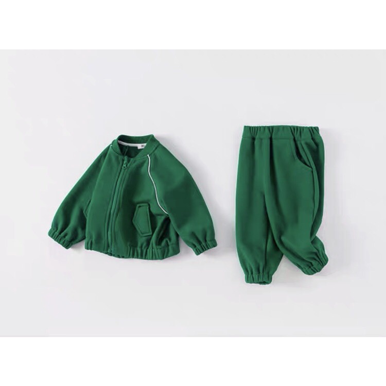 Bộ Thu Đông Bomber Trẻ Em Cho Bé Trai Và Bé Gái Hình Khủng Long Chất Nỉ Da Cá Mềm Mịn Thời Trang Trẻ Em Poskids