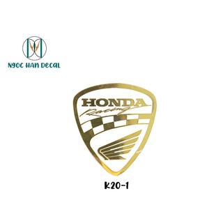 Tem Nổi L:ogo HONDA RACING