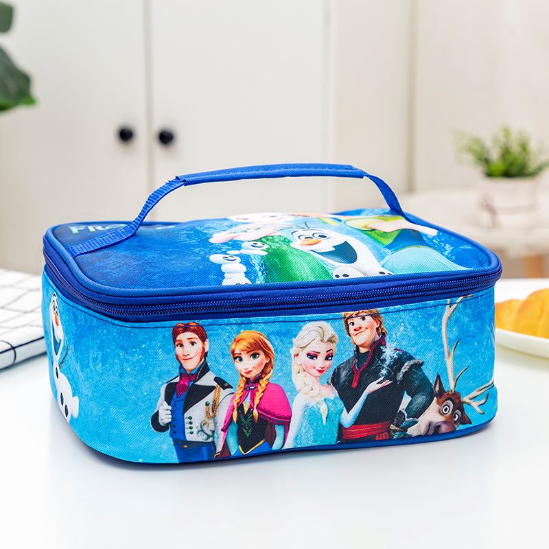 Túi Đựng Hộp Cơm Trưa Lót Giấy Nhôm Dày Dặn Cách Nhiệt Chống Thấm Nước Tiện Dụng Cho Học Sinh Tiểu Học