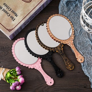 Gương cầm tay mini-gương công chúa màu ngẫu nhiên 25cm