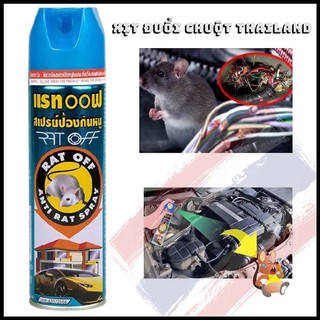 Chai xịt đuổi chuột rat off anti rat spray -thái lan