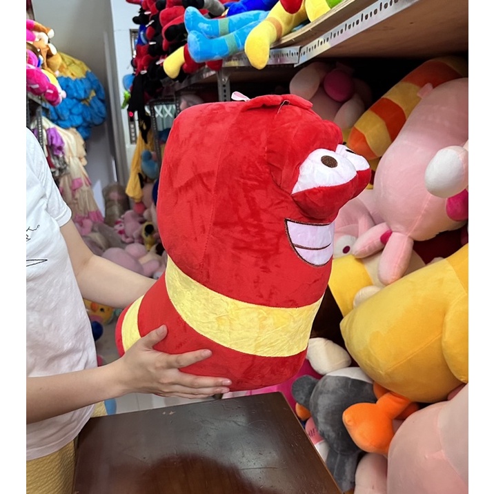 Gấu bông Sâu Larva tinh nghịch siêu cute hàng cao cấp mềm mịn - Gấu Bông Teddy Xoài