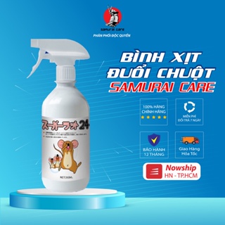 Chai Xịt Đuổi Chuột SAMURAI CARE Cho Xe Hơi, Ô Tô, Trong Nhà Hương Bạc Hà