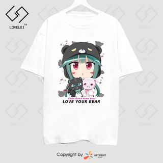 Áo thun Kuma Kuma Kuma Bear Cute ngắn tay