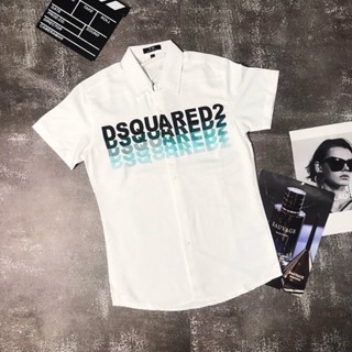 áo sơ mi trắng dài tay và ngắn tay dsquared2 icon nhiều mẫu cho nam