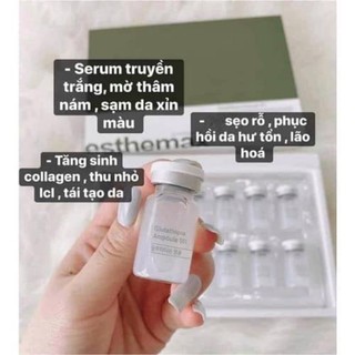 Tinh chất truyền trắng, Tbg trắng da ESTHEMAX
