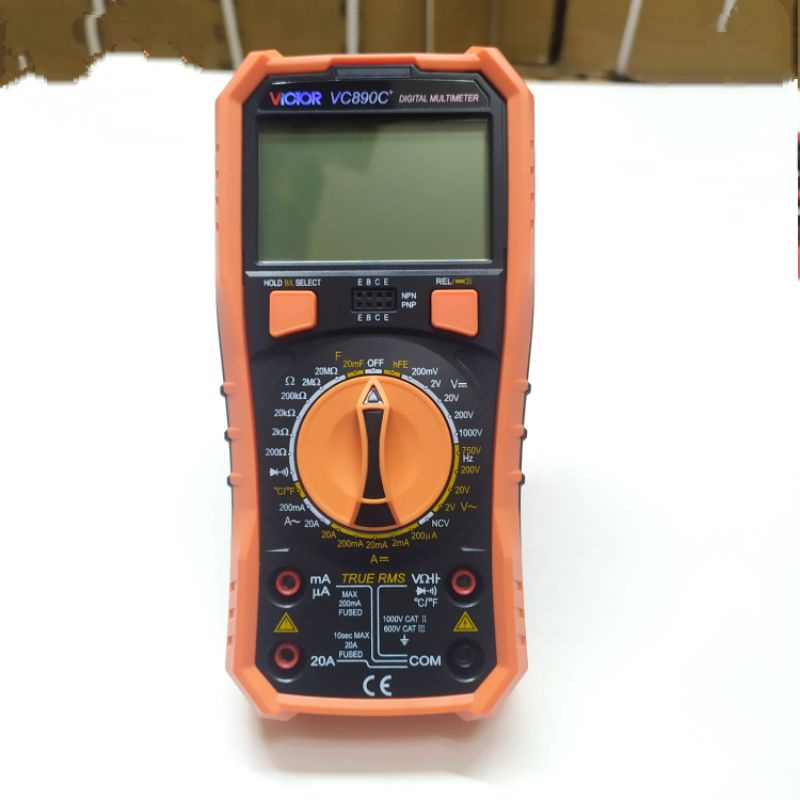 Đồng hồ vạn năng thông dụng VICTOR VC-890C+ (VC890C+)