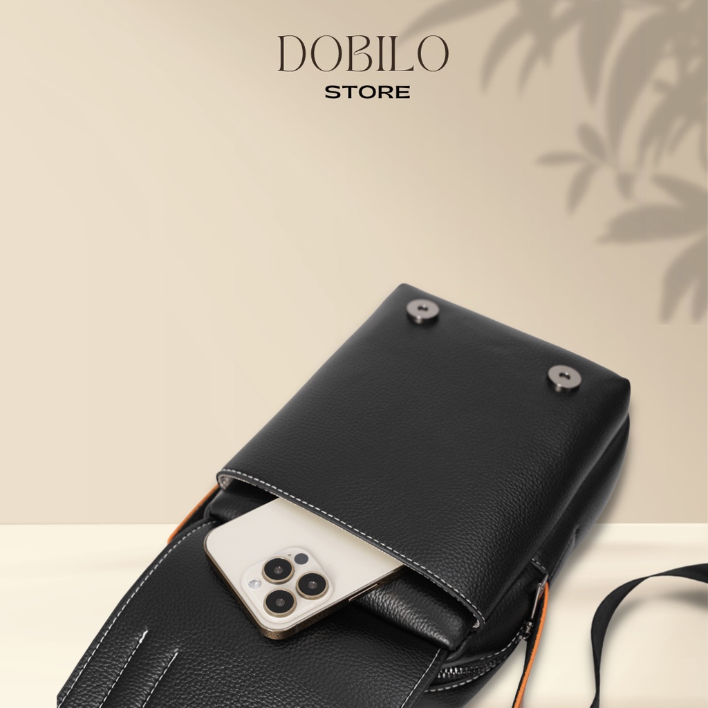 Túi Đeo Chéo Da Nam Nữ Thời Trang Hàn Quốc BG51