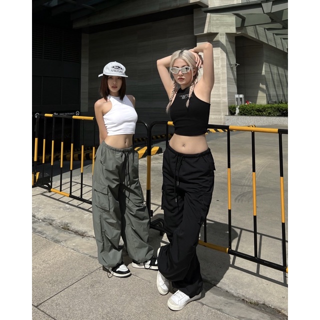 TIDYCHIC - Quần dù túi hộp / Parachute Pants | BigBuy360 - bigbuy360.vn