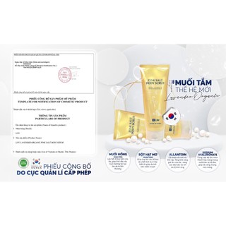 Muối tắm organic LNV Hàn Quốc[Muối tắm Linh Nhâm LNV]