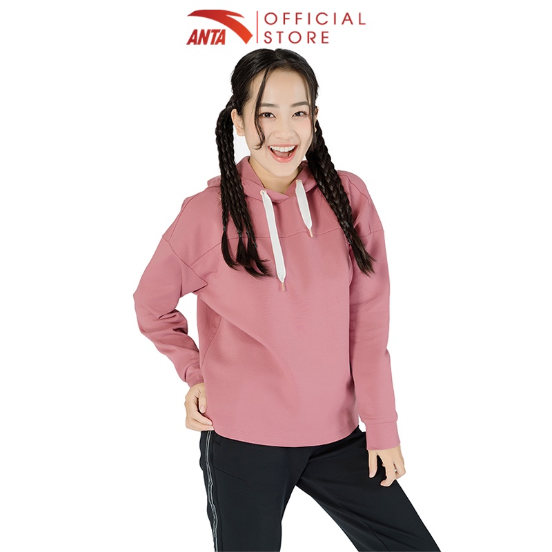 Áo hoodie thể thao nữ Anta 862137713