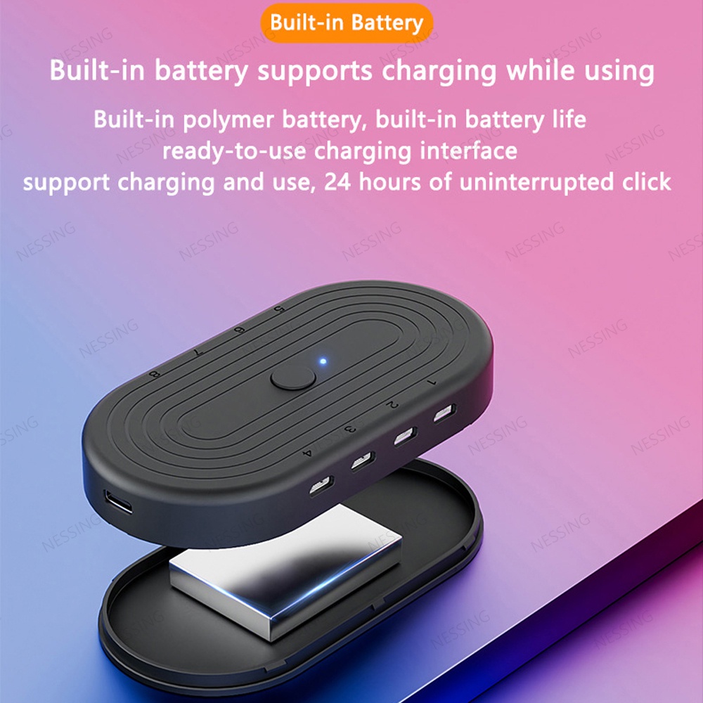 [Reyalxa] Thiết Bị Bấm Ngón Tay Màn Hình Cảm Ứng Hỗ Trợ Khen Thưởng Trò Chơi Quà Tặng