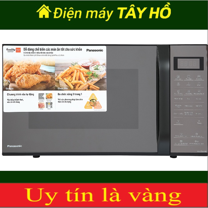 [PANASONIC | NN-CT66MBYUE] Lò vi sóng có nướng Panasonic NNCT66MBYUE 27 lít