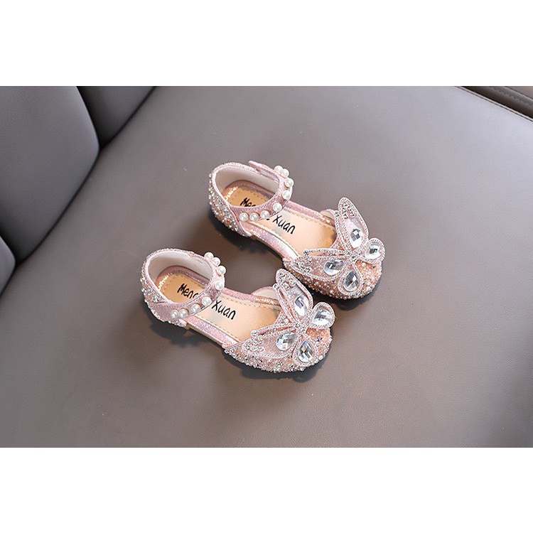 Giầy búp bê óng ánh cho bé gái hàng Quảng Châu cao cấp mã mới 858 88