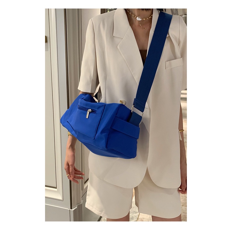 Túi Xách Đeo Vai Vải Oxford Siêu Nhẹ Cỡ Lớn Thời Trang Nữ