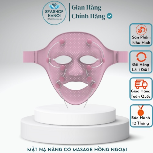 Mặt Nạ Nâng Cơ Masage Hồng Ngoại - [Chất Lượng]