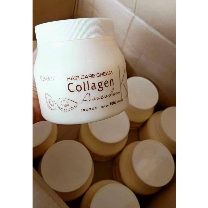 Ủ tóc Collagen Karanz hương bơ hương dừa 500ml/1000ml