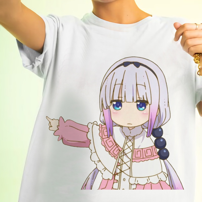 Áo Thun In Hình Nhân Vật Anime Girl Waifu Chibi Cute Unisex Tee Nam Nữ