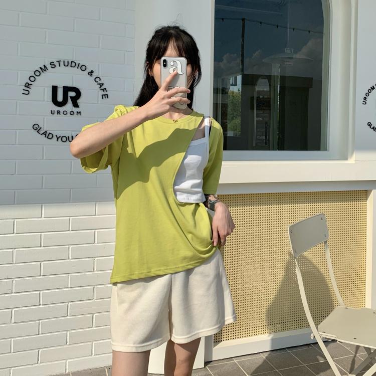 [Plus Size] (40-150kg) Áo Thun Tay Ngắn Oversize