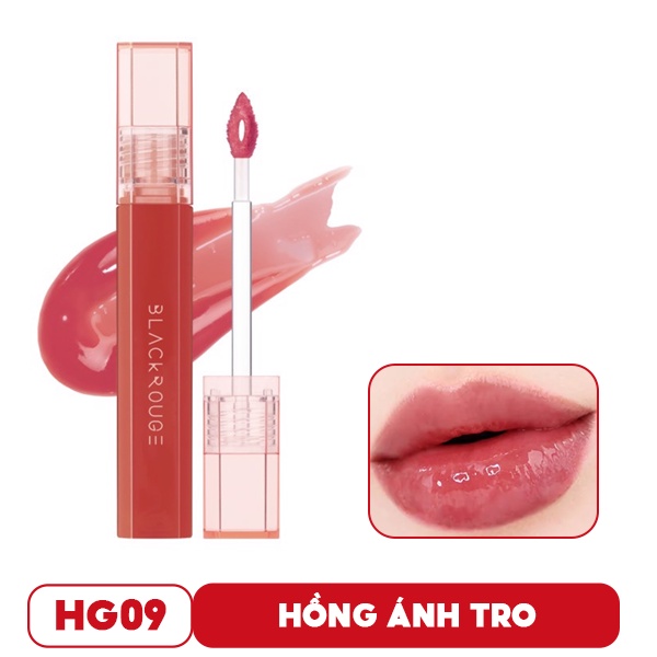 [Hàn Quốc] Son tint bóng siêu lì ,mịn mượt, nhẹ môi Hàn Quốc Black Rouge Half N Half Water Glow 3.5g