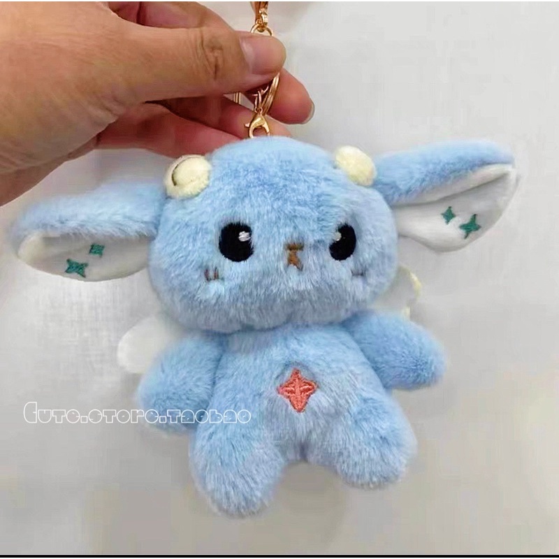 GẤU BÔNG MÓC KHOÁ SIÊU DỄ THƯƠNG THIÊN THẦN VÀ ÁC QUỶ