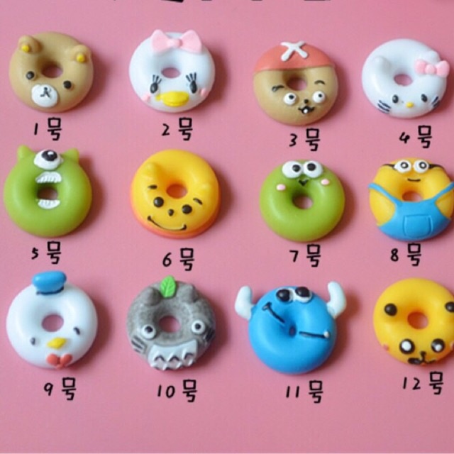 10 mặt cham hình thú màu sắc