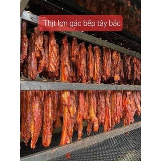 Thịt Ba chỉ (lợn đen) gác bếp Tây Bắc 500g