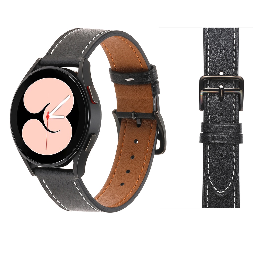 DÂY DA HERMES KHÓA ĐÔI 20MM CHỐT THÔNG MINH DÀNH CHO CÁC DÒNG SMART WATCH SAMSUNG, XIAOMI. OPPO, HUAWEI