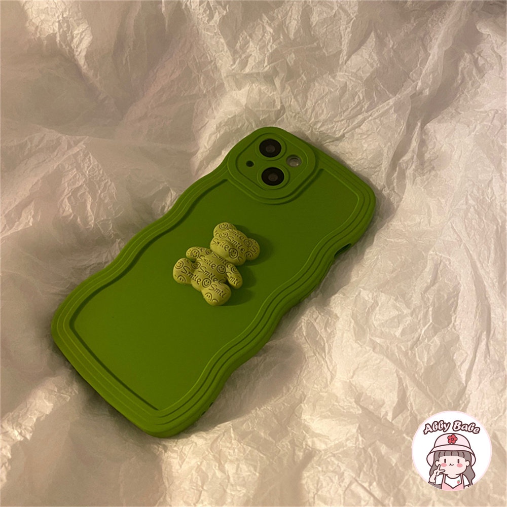 Ốp Điện Thoại TPU Mềm Hình Gấu 3D Cho IPhone 14 Pro Max 11 7Plus 13 12 11 Pro Max X XS