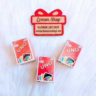 Bài Uno Mini ( Giấy Cứng Thường ) - 1 Bộ