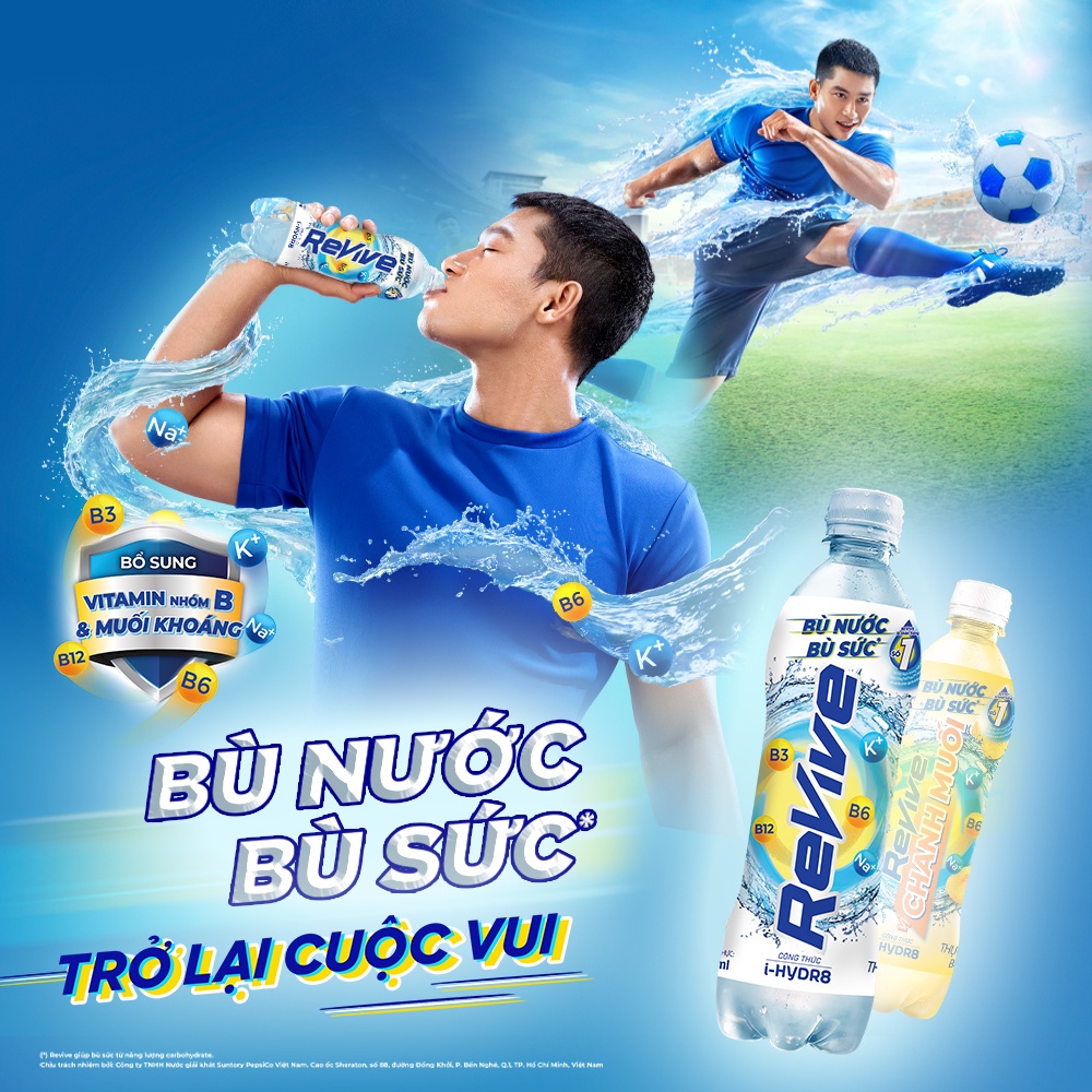 Thùng 24 Chai Nước Giải Khát Revive