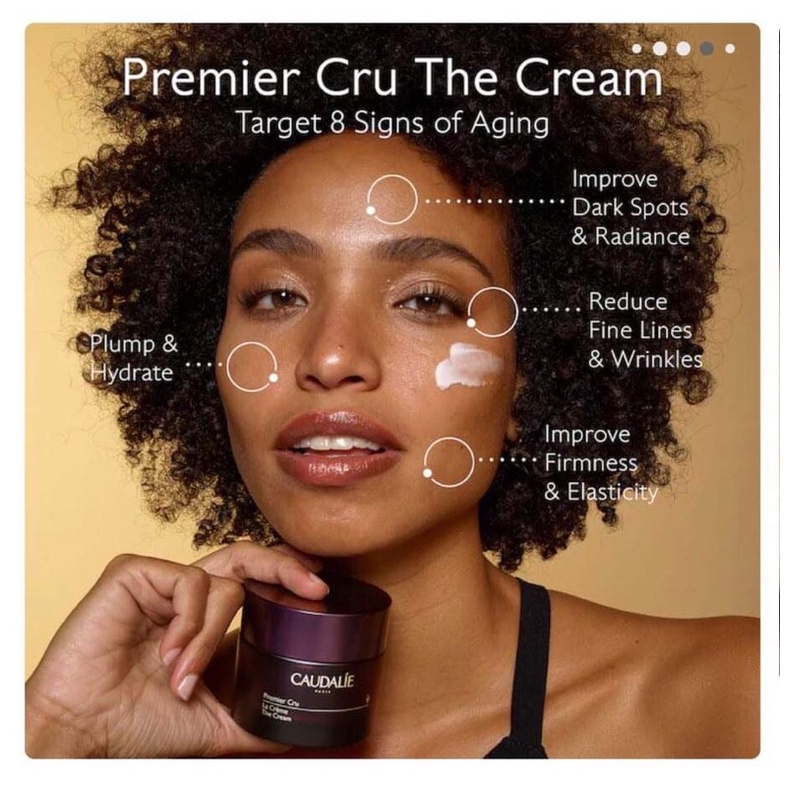 Mẫu thử kem dưỡng dòng c.a.o c.ấp trẻ hoá da  premeir cru Caudalie