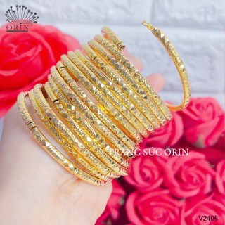  Bộ 7 vòng ximen có khóa khắc máy thiết kế cao cấp Orin V2408 