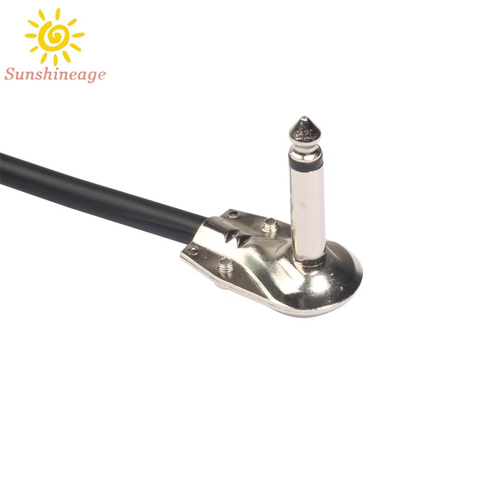【SUNAGE】Pro Audio Equipment Guitar Effect Cable Pedal Cable Core Audio Plug Right Angle【HOT Fashion】