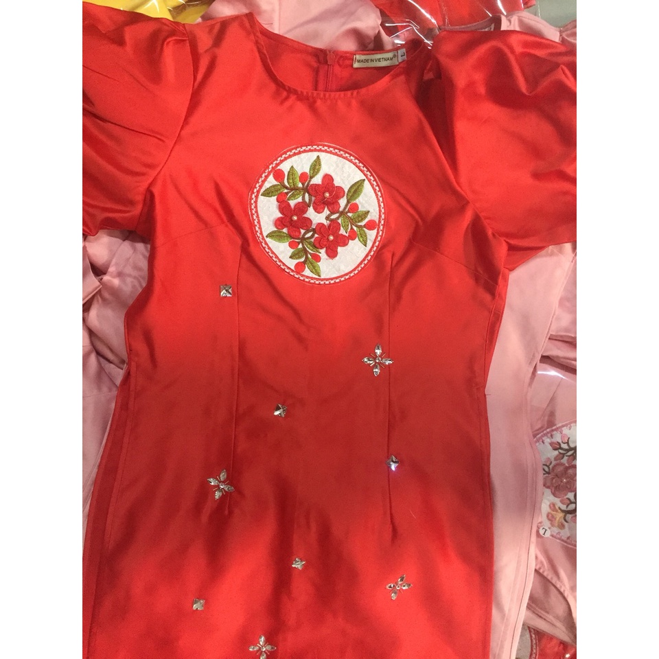 ÁO DÀI TAY BỒNG , ÁO DÀI CÁCH TÂN MẶC LỄ TẾT CÓ BIGSIZE XXL