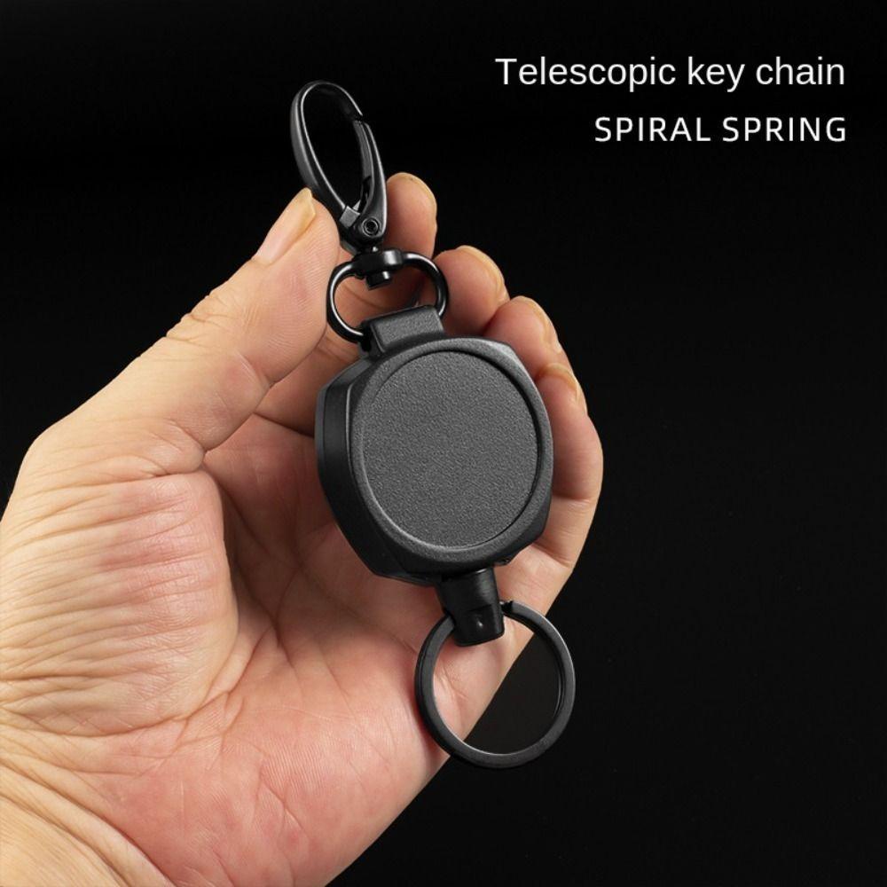 Dây Móc Chìa Khóa Có Thể Thu Gọn Chống Trộm Chịu Được Sức Nặng Tiện Dụng