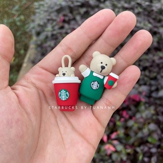[Chính hãng] Nút Đậy Bình Starbucks Bearista Stopper
