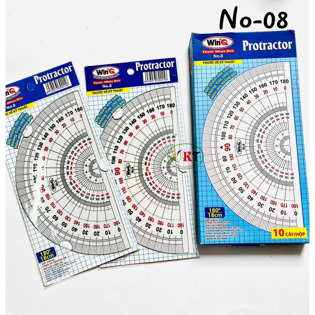 Thước dẻo đo độ lớn 180 độ WinQ (No-8)