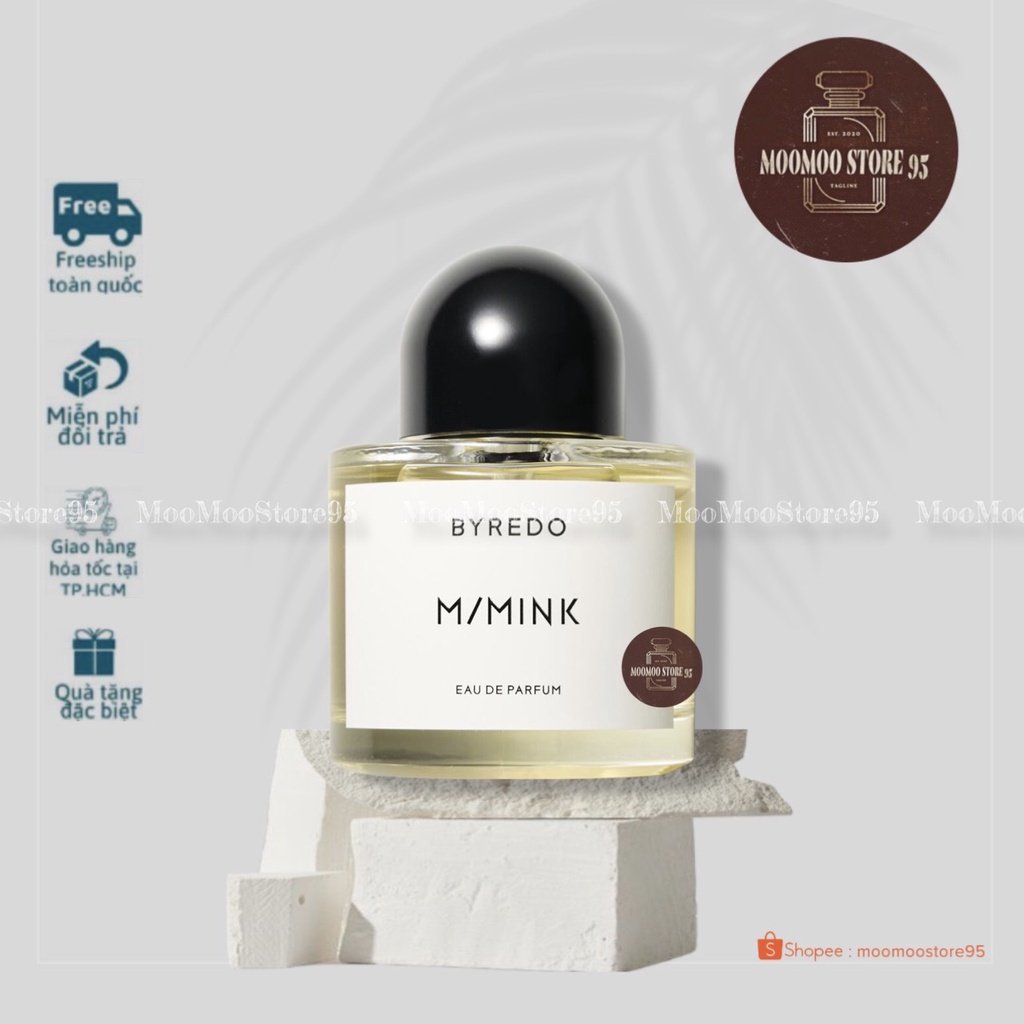 -𝐌𝐨𝐨𝐌𝐨𝐨- Nước hoa unisex  Byredo M/Mink | Sang trọng , Tính tế , Quý phải