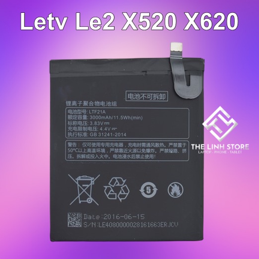 Pin Letv Le 2 x520 x620 - 3100mAh mã LTF21A