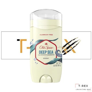 [Hàng AUTH] Lăn Sáp Khử Mùi Old Spice Deep Sea 85g (Sáp Xanh)