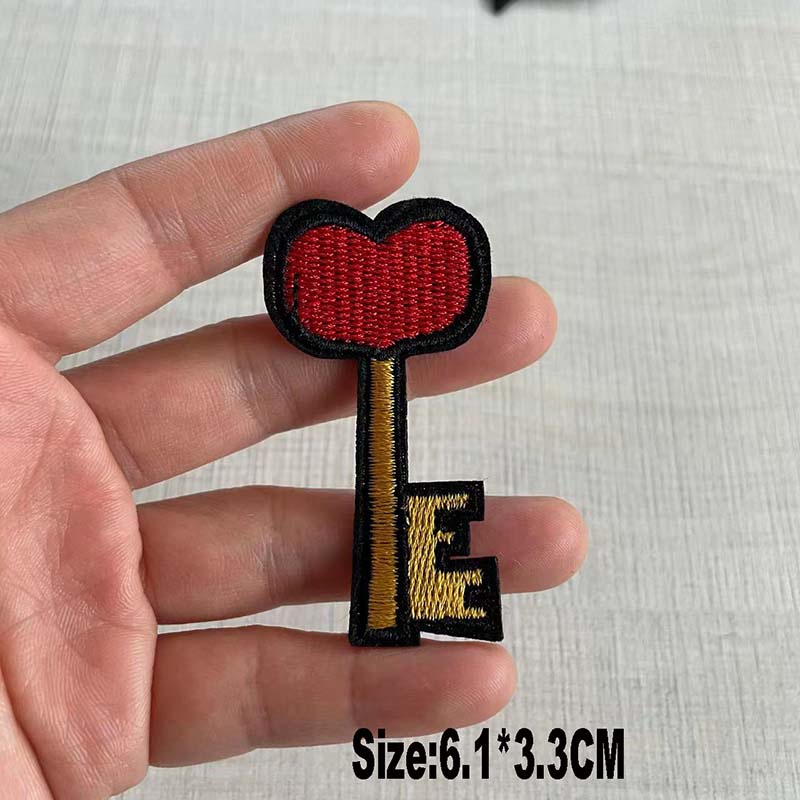 Sticker Ủi Thêu Hình Ngày Valentine 'S Day Dễ Thương