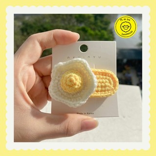 [mimi_len29] Kẹp tóc len, kẹp tóc handmade