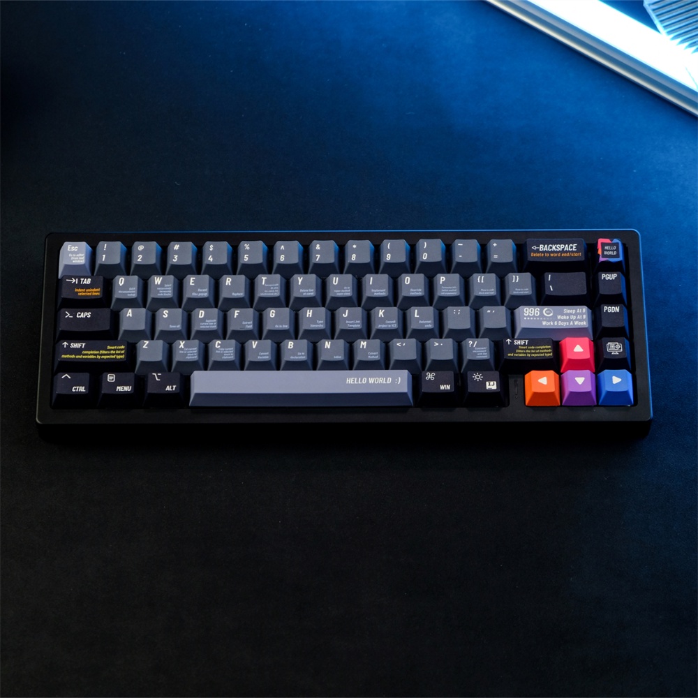 Programmer Keycaps Cherry Profile Lập Trình Viên Đen PBT Dye Sub Bàn Phím Cơ Keycap | BigBuy360 - bigbuy360.vn