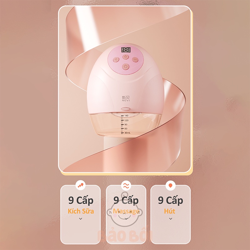 Máy Hút Sữa Tích Điện Không Dây Nevi