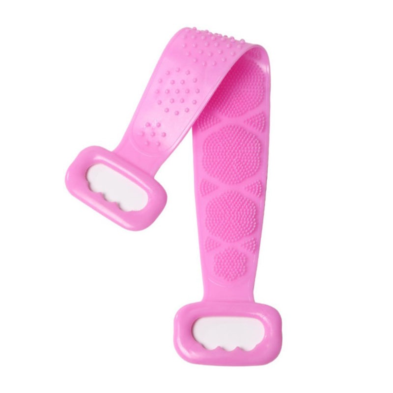 Bàn Chải Chà Lưng Tẩy Tế Bào Chết Bằng Silicone Tiện Dụng Cho Nam Và Nữ